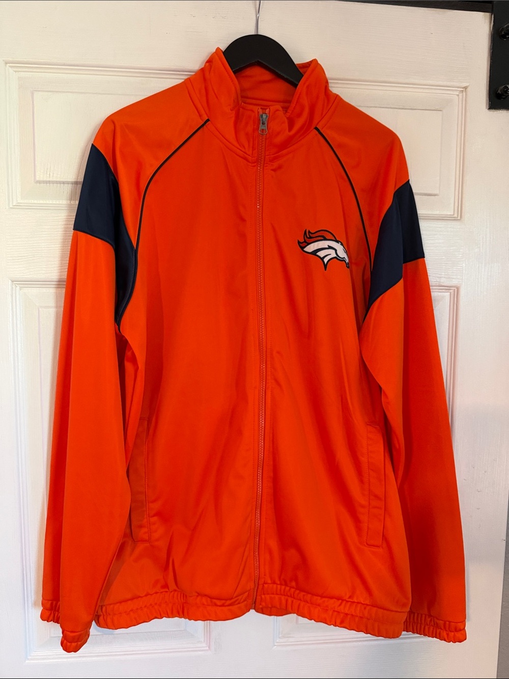 NFL Denver Broncos Track-Style Full-Zip Jacket